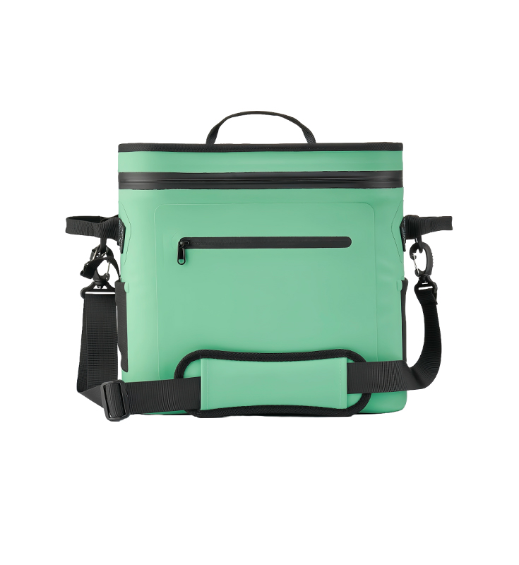 F-007 TPU bärbar mjuk kylare med justerbar rem för camping