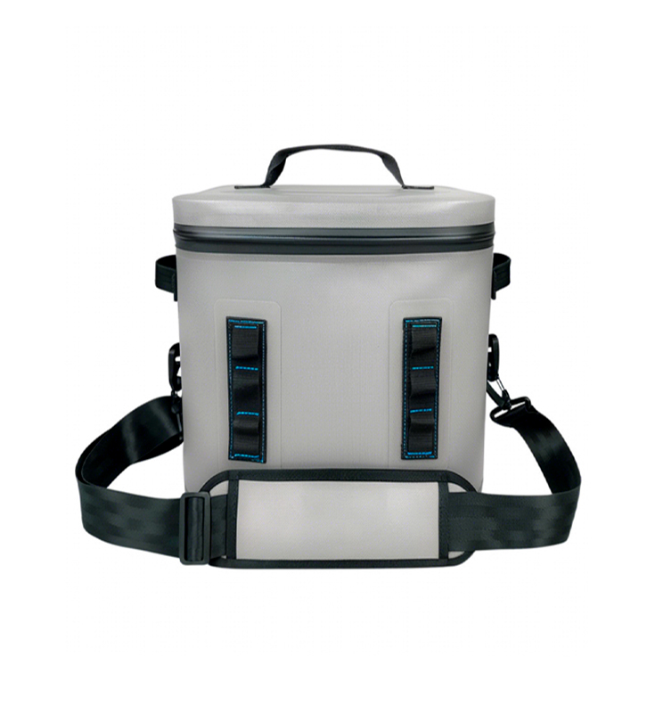 F-013 TPU bärbar mjuk kylare med läckagesäker vattentät dragkedja Lättvikt för camping