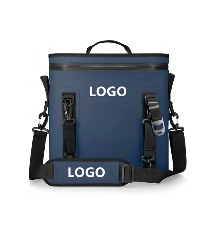 F-009 TPU Portable Soft Cooler Vattentät dragkedja med anpassad logotyp