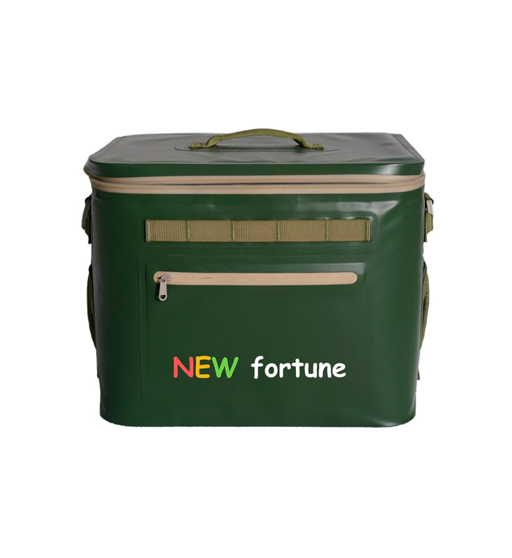 F-017 TPU vattentät dragkedja Slitstark isolerad bärbar mjuk kylare