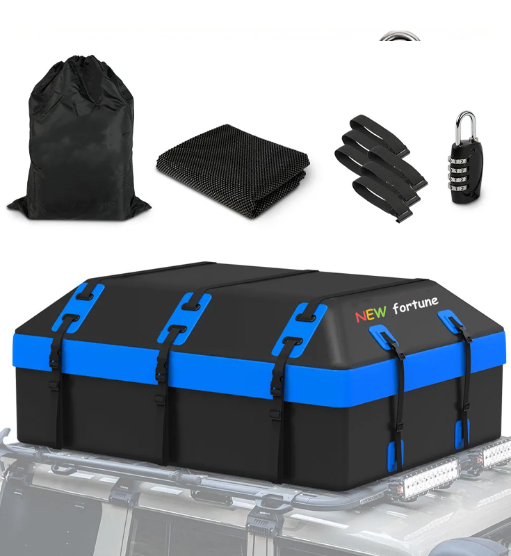 FO-29 Stor kapacitet Universal Hållbar Vattentät Car Rooftop Cargo Bagage Bagageväska