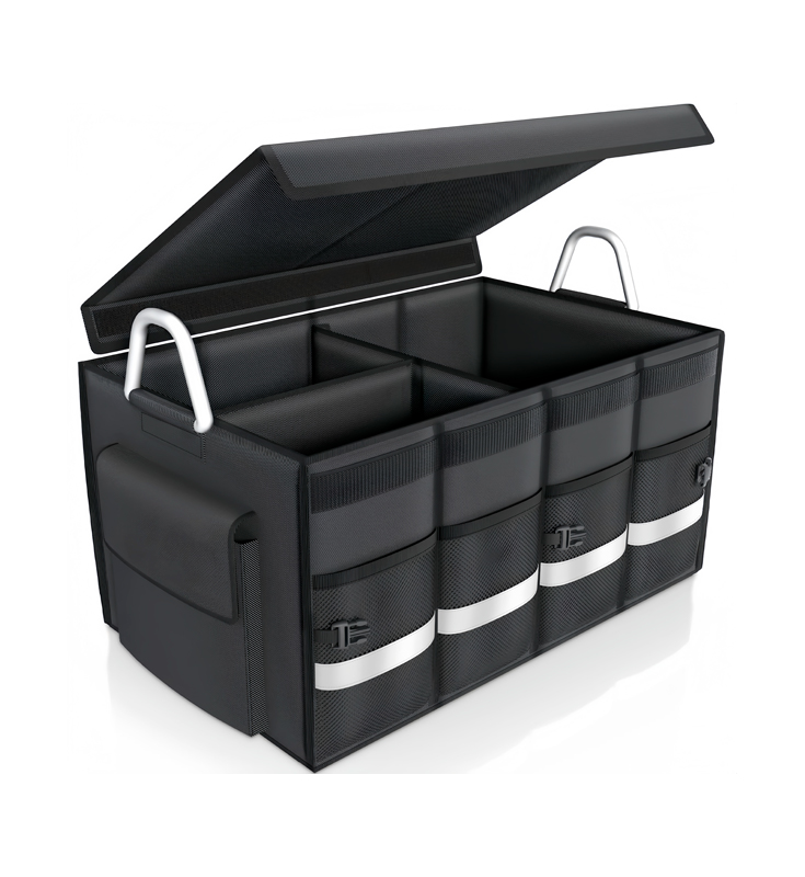 H-05 Hopfällbar hållbar förvaringsväska med flera fack