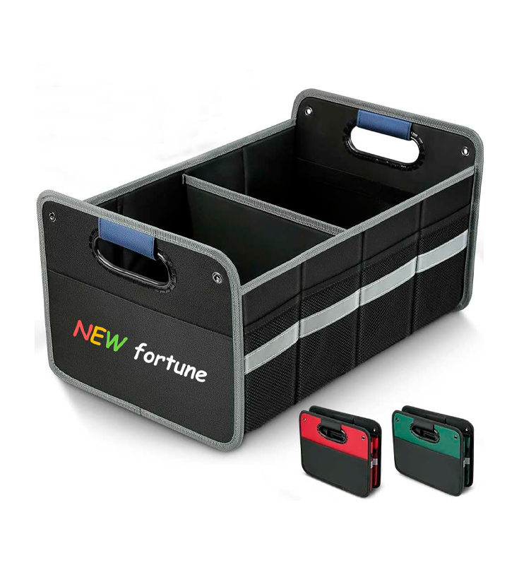 K-02 hopfällbar bagageförvaringsväska med flera fack för alla bilar